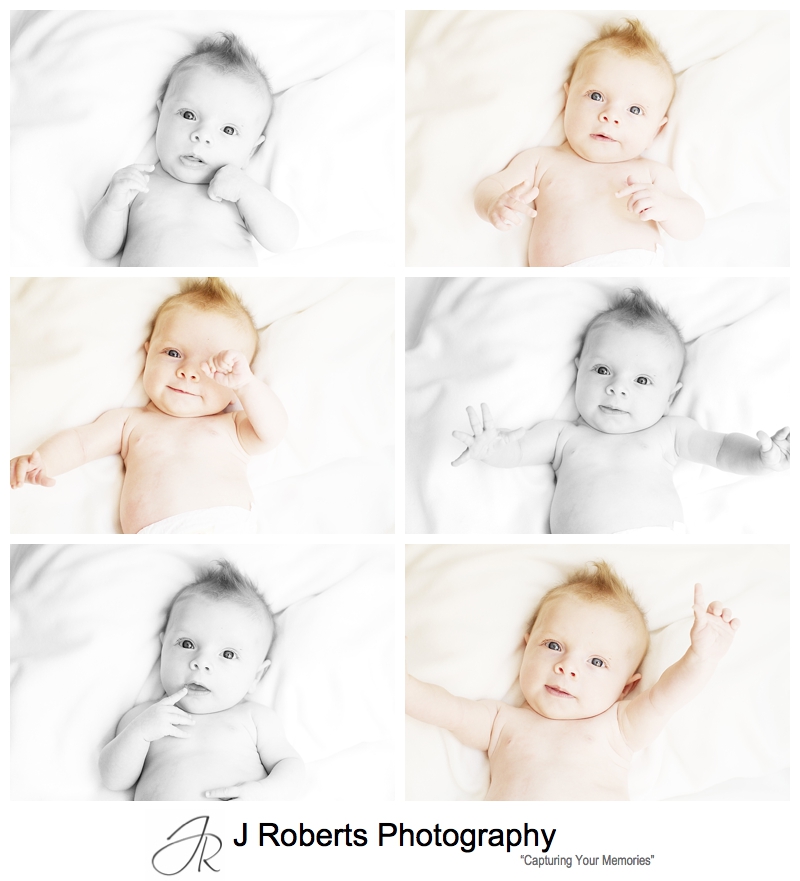 Portraits of a baby girl - sydney baby portrait photography